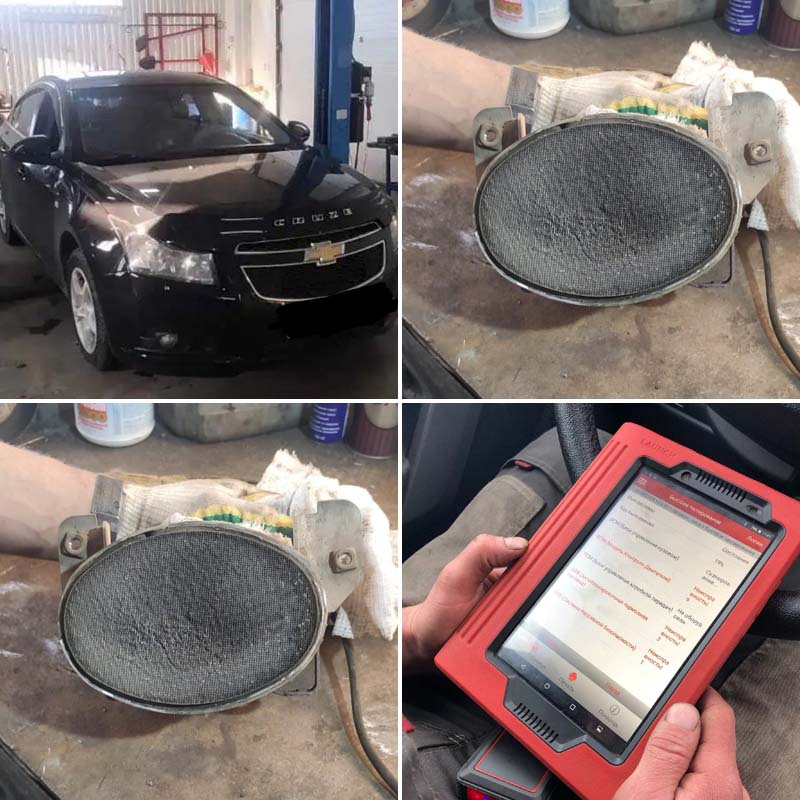 Удалили катализатор на Chevrolet Cruze в Орске