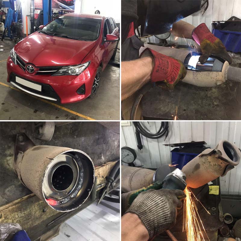 Удалили катализатор на Toyota в Орске