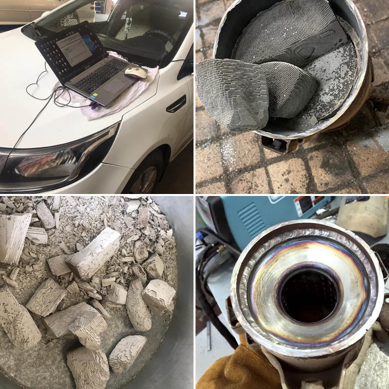 Удалили катализатор на Kia Rio в Орске
